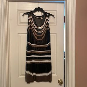 Chelsea & Violet Sequins Sheath Dress, Size M